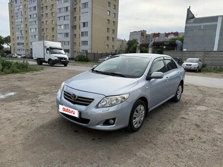 2008 Toyota Corolla AMT X (E140, E150), голубой, 810000 рублей, вид 1