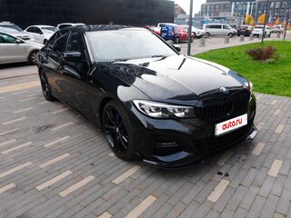 2019 BMW 3 серии 320i VII (G2x), чёрный, 3550000 рублей, вид 3