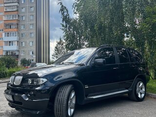 2004 BMW X5 3.0i I (E53) Рестайлинг, чёрный, 1070000 рублей, вид 4