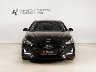 2019 Hyundai Sonata VII (LF) Рестайлинг, чёрный, 1790000 рублей, вид 2