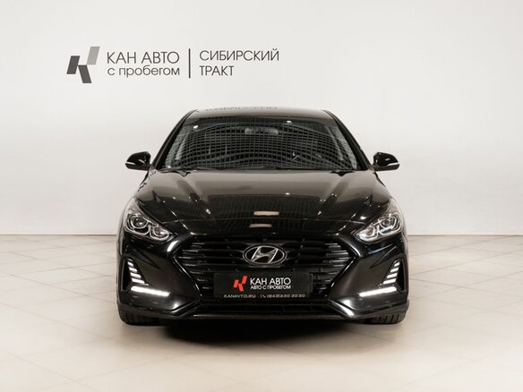 2019 Hyundai Sonata VII (LF) Рестайлинг, чёрный, 1770000 рублей - вид 1