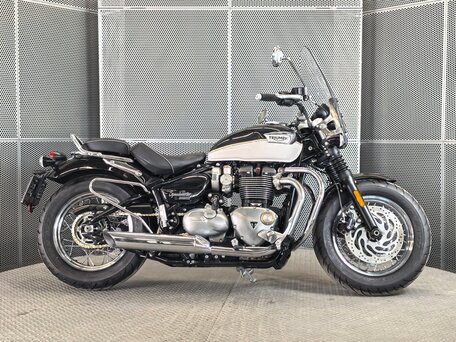 2021 Triumph Bonneville Speedmaster, чёрный, 1299000 рублей, вид 1