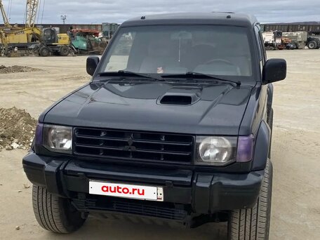 1996 Mitsubishi Pajero II, синий, 1050000 рублей, вид 1