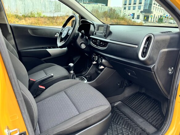 2017 Kia Picanto III, жёлтый - вид 13