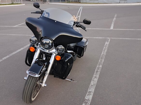 2005 Harley-Davidson Road King, чёрный, 750000 рублей - вид 2