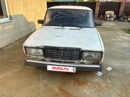 2003 Lada (ВАЗ) 2107, белый, 100000 рублей, вид 2