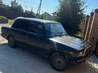 2010 Lada (ВАЗ) 2107, синий, 120000 рублей, вид 1