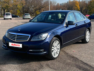 2013 Mercedes-Benz C-Класс 250 III (W204) Рестайлинг, синий, 1900000 рублей, вид 2