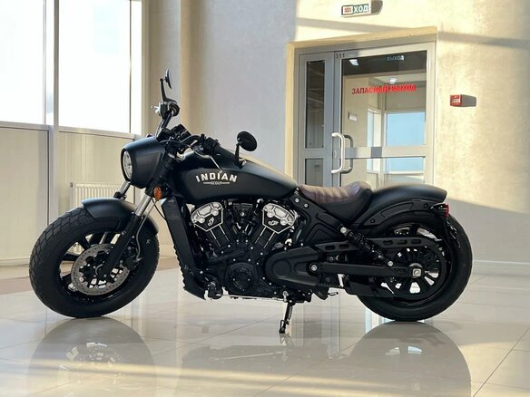 2023 Indian Scout, чёрный, 1500000 рублей - вид 1