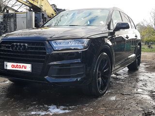 2016 Audi Q7 II (4M), чёрный, 3200000 рублей, вид 5