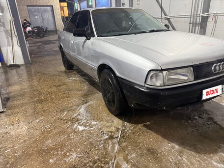 1991 Audi 80 IV (B3), серебристый, 150000 рублей, вид 4
