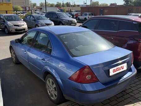 2001 Ford Mondeo III, синий, вид 4