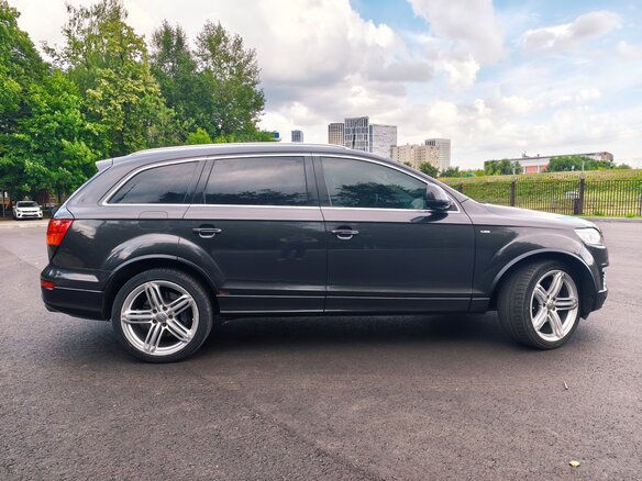 2009 Audi Q7 I (4L), чёрный, 1590000 рублей - вид 1