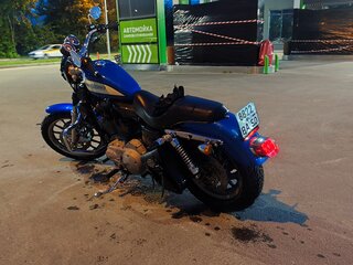 2004 Harley-Davidson Sportster 1200, синий, 560000 рублей, вид 1