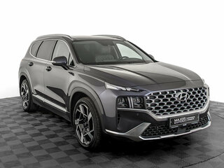 2021 Hyundai Santa Fe IV Рестайлинг, синий, 3990000 рублей, вид 3