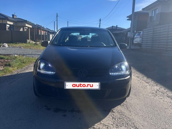 2004 Volkswagen Golf V, чёрный, 499000 рублей - вид 1