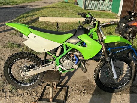 2011 Kawasaki KX 85, зелёный, 180000 рублей, вид 2