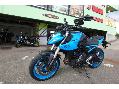 2023 Suzuki GSX-8S, голубой, 779000 рублей, вид 4