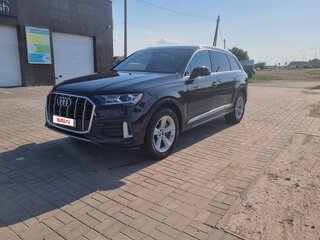 2021 Audi Q7 45 TFSI II (4M) Рестайлинг, чёрный, 5000000 рублей, вид 1