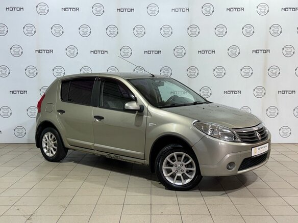 2010 Renault Sandero I, бежевый