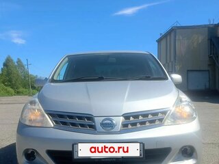 2009 Nissan Tiida Latio I, серебристый, 600000 рублей, вид 2