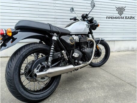 2026 Triumph Bonneville T100, чёрный, 1149000 рублей, вид 3