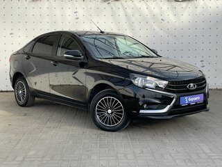 2020 Lada (ВАЗ) Vesta I, чёрный, 1170000 рублей, вид 2