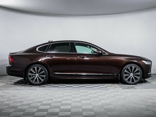 2021 Volvo S90 II Рестайлинг, коричневый, 3849000 рублей, вид 4