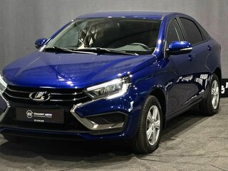 2025 Lada (ВАЗ) Vesta I Рестайлинг (NG), синий, 1400000 рублей, вид 1