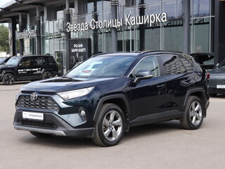 2019 Toyota RAV4 V (XA50), синий, 3450000 рублей, вид 1