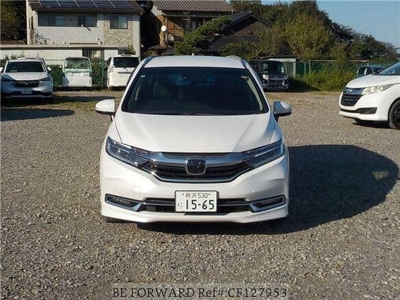2021 Honda Shuttle II Рестайлинг, белый, 1240000 рублей - вид 1