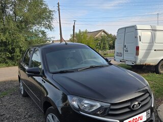 2022 Lada (ВАЗ) Granta I Рестайлинг, чёрный, 680000 рублей, вид 1