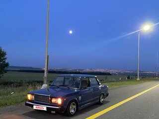 2007 Lada (ВАЗ) 2107, синий, 250000 рублей, вид 3
