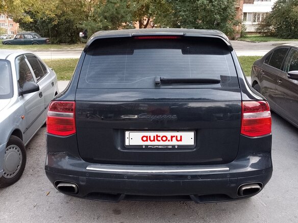 2009 Porsche Cayenne Diesel I Рестайлинг (957), чёрный, 1650000 рублей - вид 2