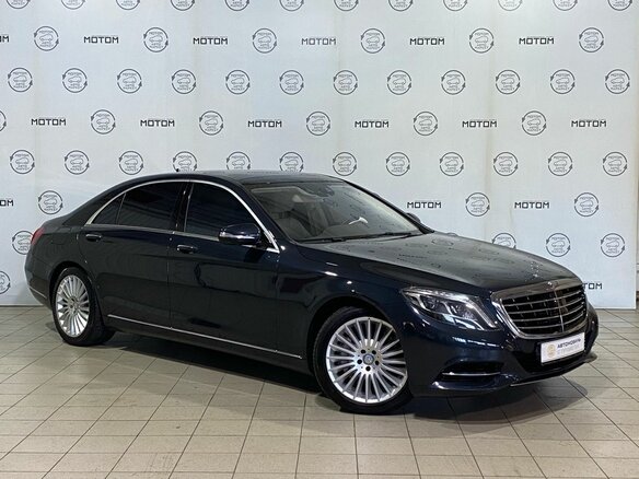 2015 Mercedes-Benz S-Класс 500 VI (W222, C217), чёрный, 3750000 рублей