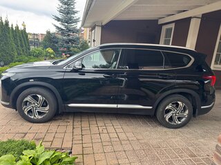 2021 Hyundai Santa Fe IV Рестайлинг, чёрный, 3250000 рублей, вид 5
