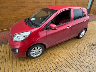 2014 Kia Picanto II, красный, 700000 рублей, вид 3