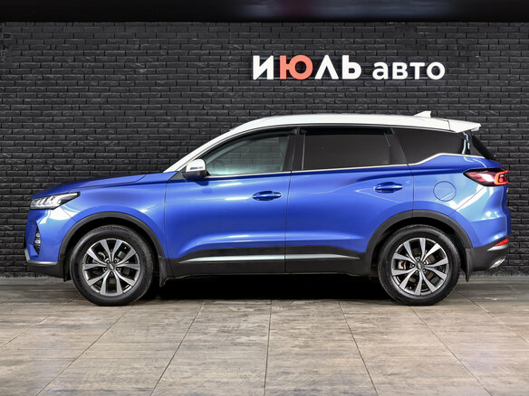 2021 Chery Tiggo 7 Pro I, синий, 1640000 рублей - вид 8