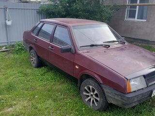 2000 Lada (ВАЗ) 21099, пурпурный, 70000 рублей, вид 1