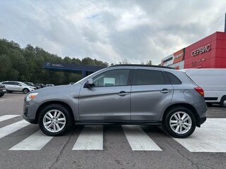 2013 Mitsubishi ASX I Рестайлинг, серый, 1380000 рублей, вид 4