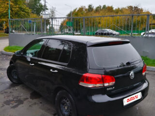 2011 Volkswagen Golf VI, чёрный, 790000 рублей, вид 4