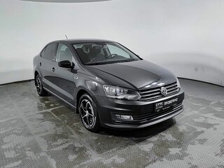 2017 Volkswagen Polo V Рестайлинг, серый, 1100000 рублей, вид 3