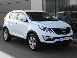2013 Kia Sportage III, белый, 1198000 рублей, вид 3
