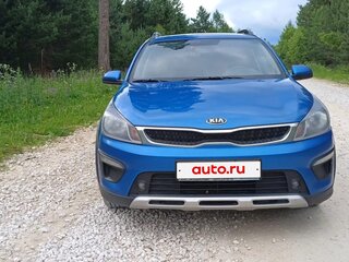 2020 Kia Rio X-Line IV, синий, 1430000 рублей, вид 3