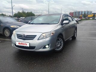 2008 Toyota Corolla X (E140, E150), серебристый, 696000 рублей, вид 2