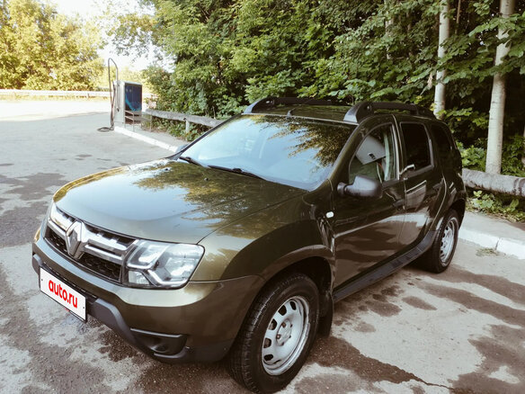 2015 Renault Duster I Рестайлинг, зелёный, 1290000 рублей - вид 2