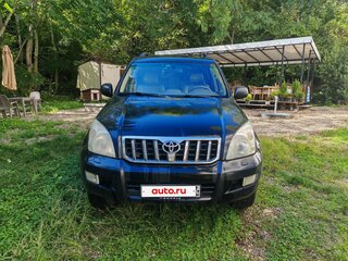2006 Toyota Land Cruiser Prado 5-speed 120 Series, чёрный, 1800000 рублей, вид 2