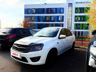 2016 Lada (ВАЗ) Granta I, белый, 490000 рублей, вид 1