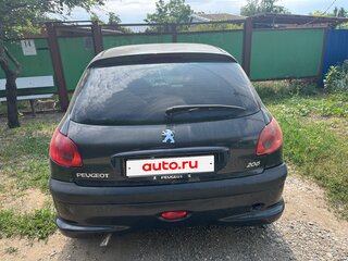 2006 Peugeot 206, чёрный, 220000 рублей, вид 4