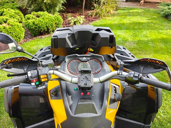 2013 BRP Can-Am Outlander 800, чёрный, 1350000 рублей - вид 5